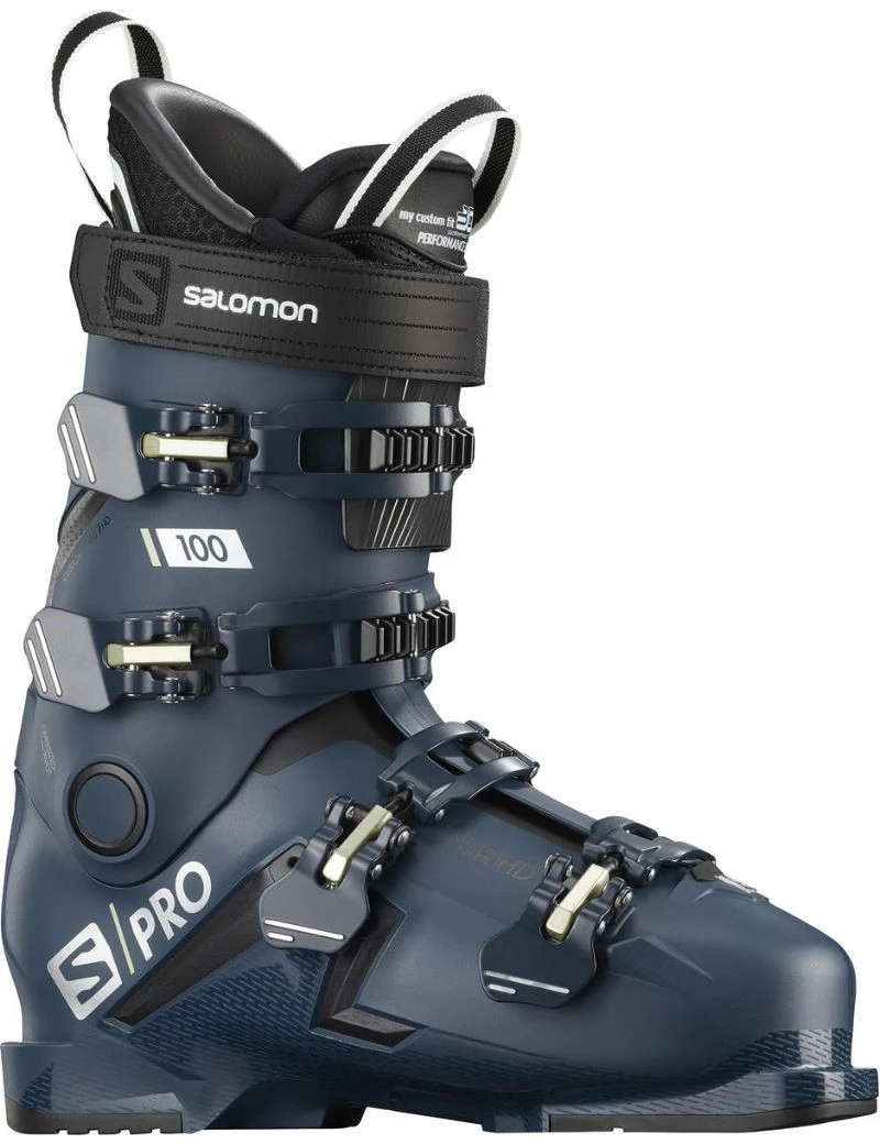 CHAUSSURE DE SKI SALOMON S PRO 100 PETROL 23 1 CHAUSSURE DE SKI SALOMON S PRO 100 PETROL 23