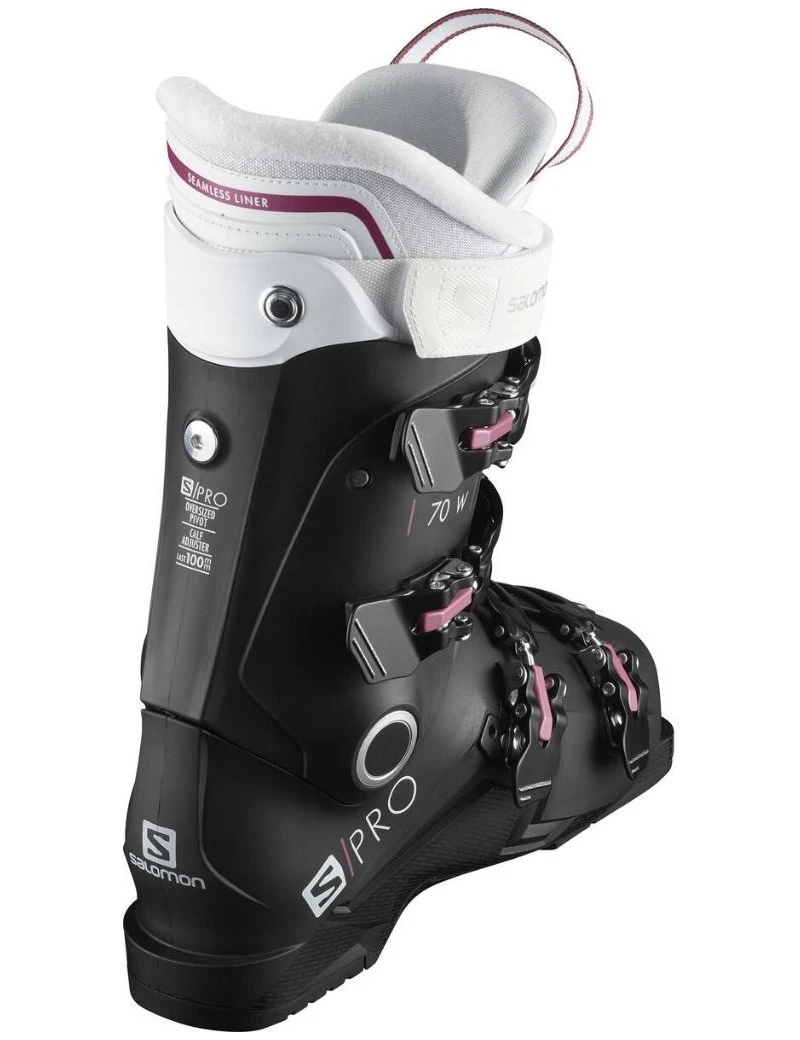 CHAUSSURE DE SKI SALOMON S PRO 70 W BLK PINK WHI 23 2 CHAUSSURE DE SKI SALOMON S PRO 70 W BLK PINK WHI 23 – Image 2