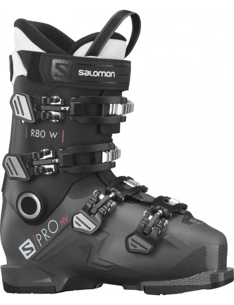 CHAUSSURE DE SKI SALOMON S PRO HV R80 W BLK SIL 1 CHAUSSURE DE SKI SALOMON S PRO HV R80 W BLK SIL