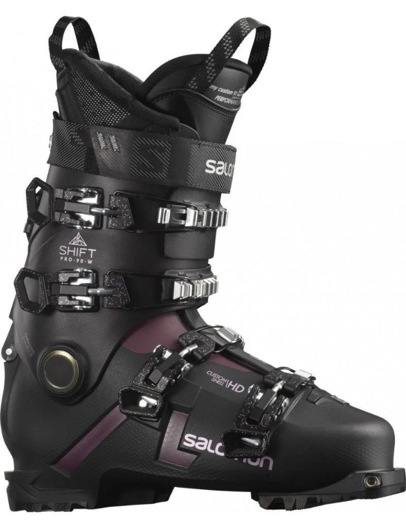 CHAUSSURE DE SKI SALOMON SHIFT PRO 90 W AT BLK BURG23 1 CHAUSSURE DE SKI SALOMON SHIFT PRO 90 W AT BLK BURG23