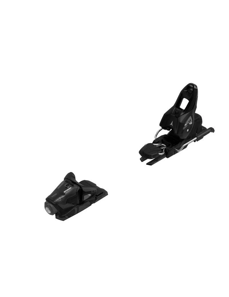 FIXATION ATOMIC N STAGE 11 BLK SMOKE + STOP SKI 100MM 1 FIXATION ATOMIC N STAGE 11 BLK SMOKE + STOP SKI 100MM